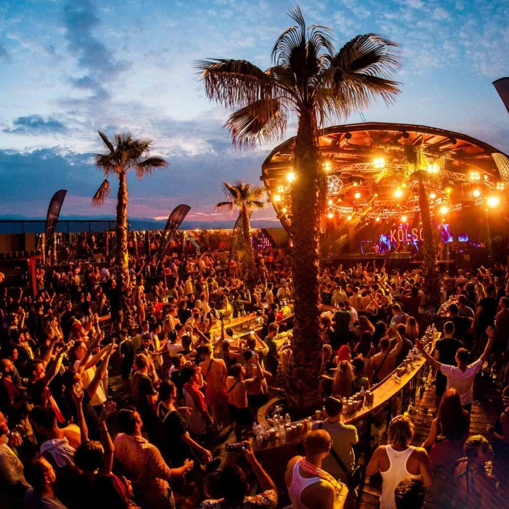 Aquarius Club am Zrce Beach in Novalja